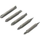 Jogo Bits/Ponteira Crv com 5 peças Pontas Duplas - Vonder Jogo Bits/Ponteira Crv com 5 peças Pontas Duplas - Vonder