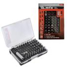 Jogo bits/ponteiras diversas 25mm 61 pecas mtx Jogo bits/ponteiras diversas 25mm 61 pecas mtx
