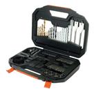 Jogo black decker furar e parafusar c/100pcs a7187-xj