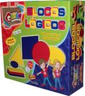 Jogo Blocos Lógicos Infantil Madeira 48 Peças