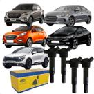 Jogo Bobinas Creta Elantra IX35 Cerato Sportage 2.0 16v Flex