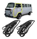 Jogo Borracha Da Porta Dianteira Kombi Clipper 1976 A 1997