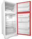 Jogo Borracha Gaxeta Geladeira Porta E Freezer Para Electrolux Modelo DW49