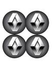 Jogo Bottom/ Emblema Para Calota Renault 51Mm Degrade 4...