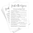 Jogo Bridal Shower GardenCity Finish The Lyrics 50 Cards