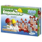 Jogo Brincando De Engenheiro 200 Peças Xalingo 53065