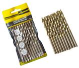 Jogo Broca Aço Rápido P/ Ferro Metal Alumínio 10 Peças 5.5mm