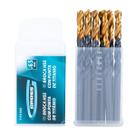 Jogo Broca Aço Rápido Titânio 6.5mm 10 Peças Gross