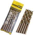 Jogo Broca Alumínio Ferro Metal Aço Rápido Hss 5 Peças 10mm