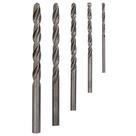 Jogo Brocas Aço Rápido 2 a 8 mm 6 Peças Western HSS para Metal, Madeira e Plástico
