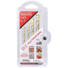 Jogo Brocas Multimaterial Widea 4un 4a8mm Rocast 2440012