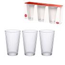 Jogo C/ 3 Unid Copo Long Drink Hoskins 280ml Vidro Hauskraft