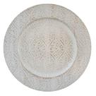 Jogo C/4 Sousplats 33cm Wave Gold Patina