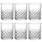 Jogo C/ 6 Copos Baixos Berlim Clear 320ml Resistente Bar Restaurante Drinks Bebidas