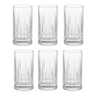 Jogo C/6 Copos de Vidro Esplendor Alto Longo Drink 460ml Bebidas Água Suco Jogo C/6 Copos de Vidro Esplendor Alto Longo Drink 460ml Bebidas Água Suco