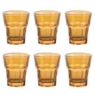 Jogo C/ 6 Copos para Shot Allure Âmbar 50ml Dose Tequila Vodka