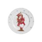 Jogo c/6 Pratos de Sobremesa Sweet Christmas Natal Alleanza