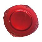 Jogo C/6 Sousplats Clássico 32cm Vermelho