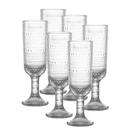 Jogo C/ 6 Taças de Champanhe Vidro Pérola Transparente 160ml Mesa Posta Champangne Espumante Jogo C/ 6 Taças de Champanhe Vidro Pérola Transparente 160ml Mesa Posta Champangne Espumante