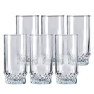 Jogo c/6 Unid Copo 300ml Starlit Long Drink Vidro