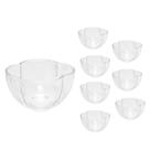 Jogo c/ 8 Bowl de Vidro Borboleta Butterfly Cor Transparente Wolff 11X6,5cm
