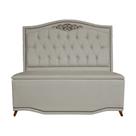 Jogo Cabeceira + Recamier Dafne Para Cama Box Casal Queen - Suede - Sv Decor