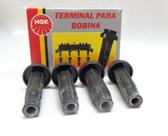 Jogo Cabo De Velas Peugeot 206 207 Hoggar 1.4 Citroen C3 1.4 06/ C3 1.5 8v 2012/ Ngk Tbp01 68470