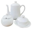 Jogo Café Chá Mesa Posta 3 pçs - Porcelana Branca legítima Jogo Café Chá Mesa Posta 3 pçs - Porcelana Branca legítima