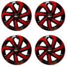 Jogo calota 13 spider vermelha celta corsa prisma classic