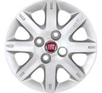 Jogo Calota Aro 13 Fiat Uno Way Economy Com Emblemas