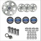 Jogo Calota Aro 13 Ka 2003 Ford + Emblema Resinado + Tampa Ventil + Capa Parafuso Jogo Calota Aro 13 Ka 2003 Ford + Emblema Resinado + Tampa Ventil + Capa Parafuso