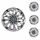 Jogo Calota Aro 13 Passat CC Chrome Universal + Emblema Resinado Ford Jogo Calota Aro 13 Passat CC Chrome Universal + Emblema Resinado Ford