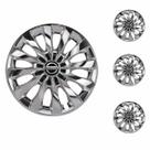Jogo Calota Aro 13 Passat CC Chrome Universal + Emblema Resinado Nissan Jogo Calota Aro 13 Passat CC Chrome Universal + Emblema Resinado Nissan