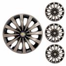 Jogo Calota Aro 13 Passat CC Gold Universal + Emblema Resinado Chevrolet GM Jogo Calota Aro 13 Passat CC Gold Universal + Emblema Resinado Chevrolet GM