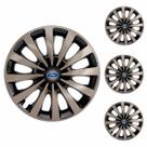Jogo Calota Aro 13 Passat CC Gold Universal + Emblema Resinado Ford Jogo Calota Aro 13 Passat CC Gold Universal + Emblema Resinado Ford