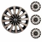 Jogo Calota Aro 13 Passat CC Gold Universal + Emblema Resinado Nissan Jogo Calota Aro 13 Passat CC Gold Universal + Emblema Resinado Nissan