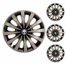 Jogo Calota Aro 13 Passat CC Gold Universal + Emblema Resinado Renault Jogo Calota Aro 13 Passat CC Gold Universal + Emblema Resinado Renault