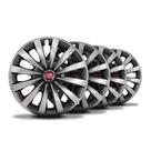 Jogo Calota Aro 13 Silver Elitte Passat CC c/Emblema Fiat Jogo Calota Aro 13 Silver Elitte Passat CC c/Emblema Fiat