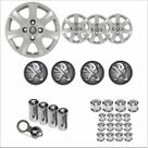 Jogo Calota Aro 14 206 207 307 2010 à 2016 Peugeot + Emblema Resinado + Tampa Ventil + Capa Parafuso Jogo Calota Aro 14 206 207 307 2010 à 2016 Peugeot + Emblema Resinado + Tampa Ventil + Capa Parafuso