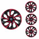 Jogo Calota Aro 14 DS4 Red Cup Universal + Emblema Resinado Ford