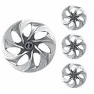 Jogo Calota Aro 14 Evolution Silver Graphite Universal