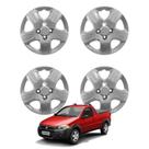 Jogo Calota Aro 14 Fiat Strada 2013-2020 Cubo Alto