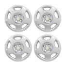 Jogo Calota Aro 14 Gm Corsa Hatch Sedan 2004 2005 2006.2010 2012 Prata