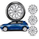 Jogo Calota Aro 14 Peugeot 206 207 307 2010 2011 2012 2013