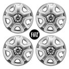 Jogo Calota Aro 16 Fiat Toro 2021 2022 + Emblema Preto Jogo Calota Aro 16 Fiat Toro 2021 2022 + Emblema Preto