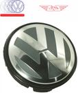 Jogo Calota Central Cinza 51mm Roda Liga Leve Original Vw