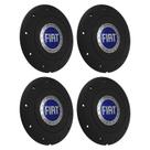 Jogo Calota Central Modelo Amarok 4 Furos Roda De Ferro 4x100 Aro 13 14 15