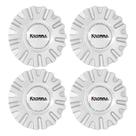 Jogo Calota Central Roda Esportiva KR-1560 emblema Kromma