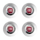 Jogo Calota Centro Roda Scorro S182 Prata Fiat Aro 14 15 17 Jogo Calota Centro Roda Scorro S182 Prata Fiat Aro 14 15 17