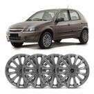 Jogo Calota Esportiva Silver Modelo Passat CC para Roda Aro 13 4x100 4x108 Cubo Baixo 4 Peças Jogo Calota Esportiva Silver Modelo Passat CC para Roda Aro 13 4x100 4x108 Cubo Baixo 4 Peças